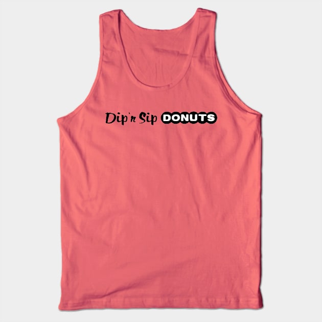 Dip 'n Sip Donuts - Brockton, MA Tank Top by Mass aVe mediA